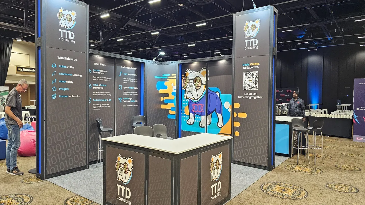 TTD team at the stand