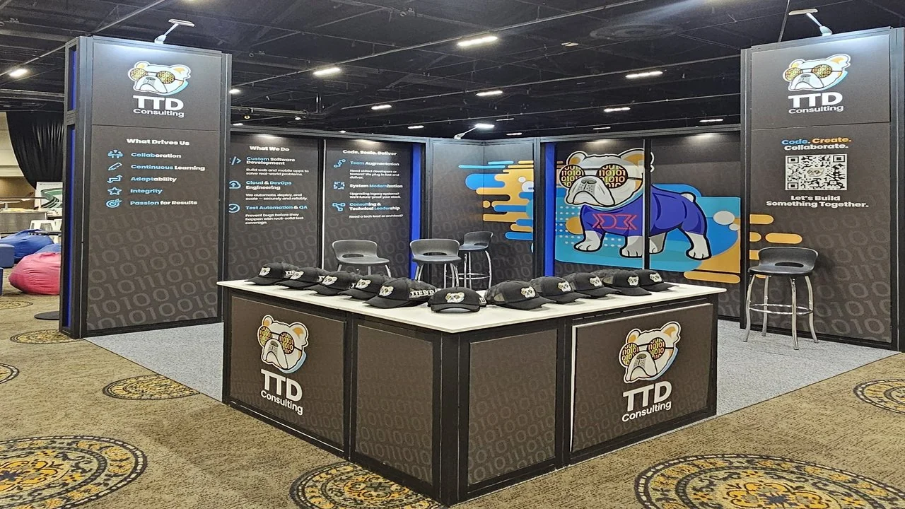 TTD team group photo at the stand