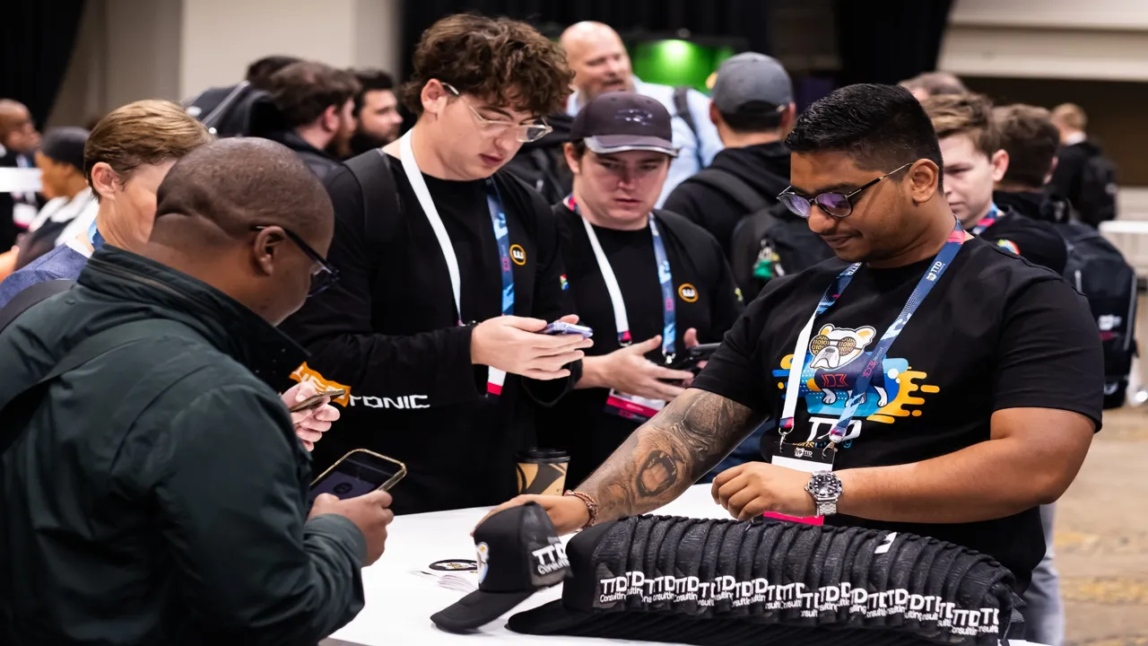 TTD team group photo at the stand