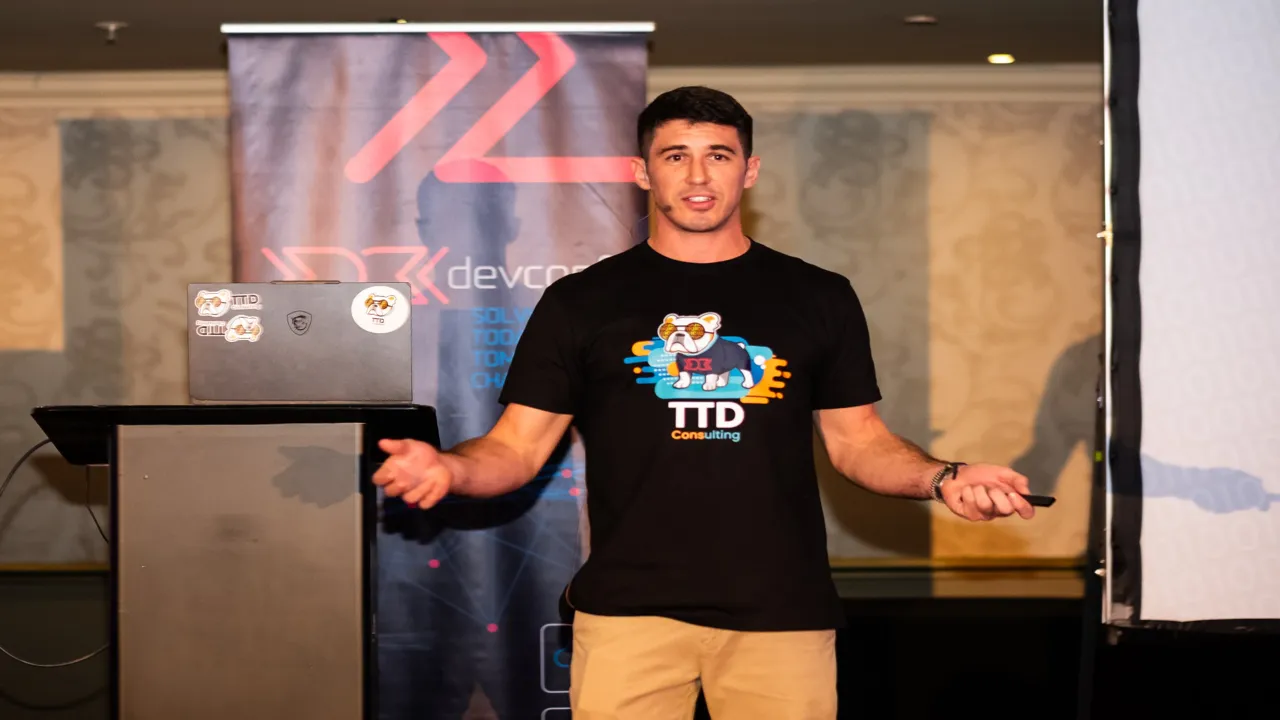 TTD team group photo at the stand