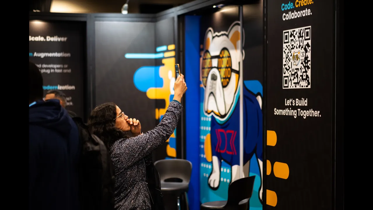 TTD team group photo at the stand