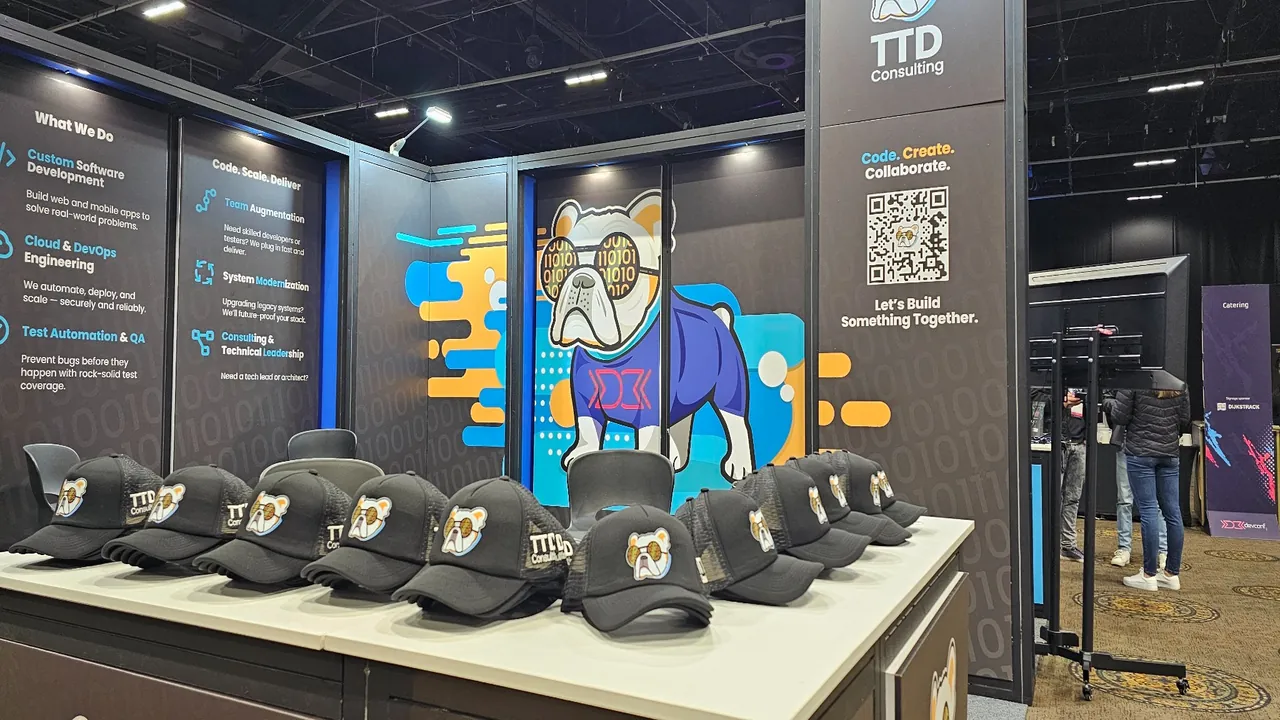 TTD stand and dev caps